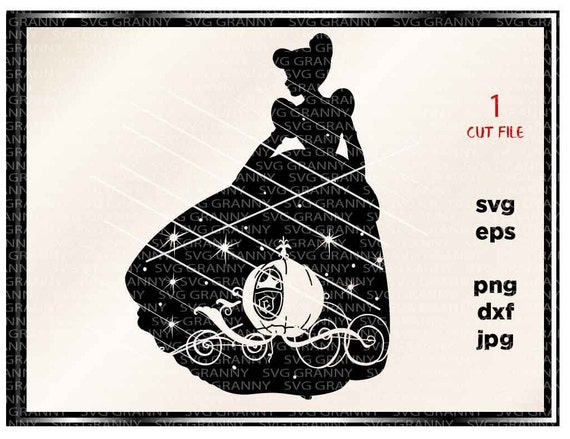 Download Cinderella Golden Carriage Disney Svg Png Layered Cut Etsy