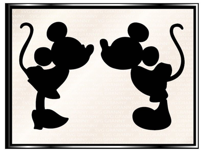 Download Disney couple SVG DXF Png Layered Cut File Cricut Designs ...