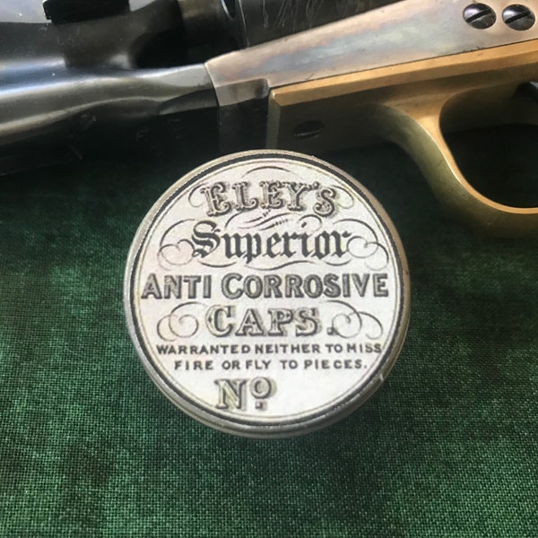 Eley Bros Percussion Cap Tin/Empty - Anti Corrosive