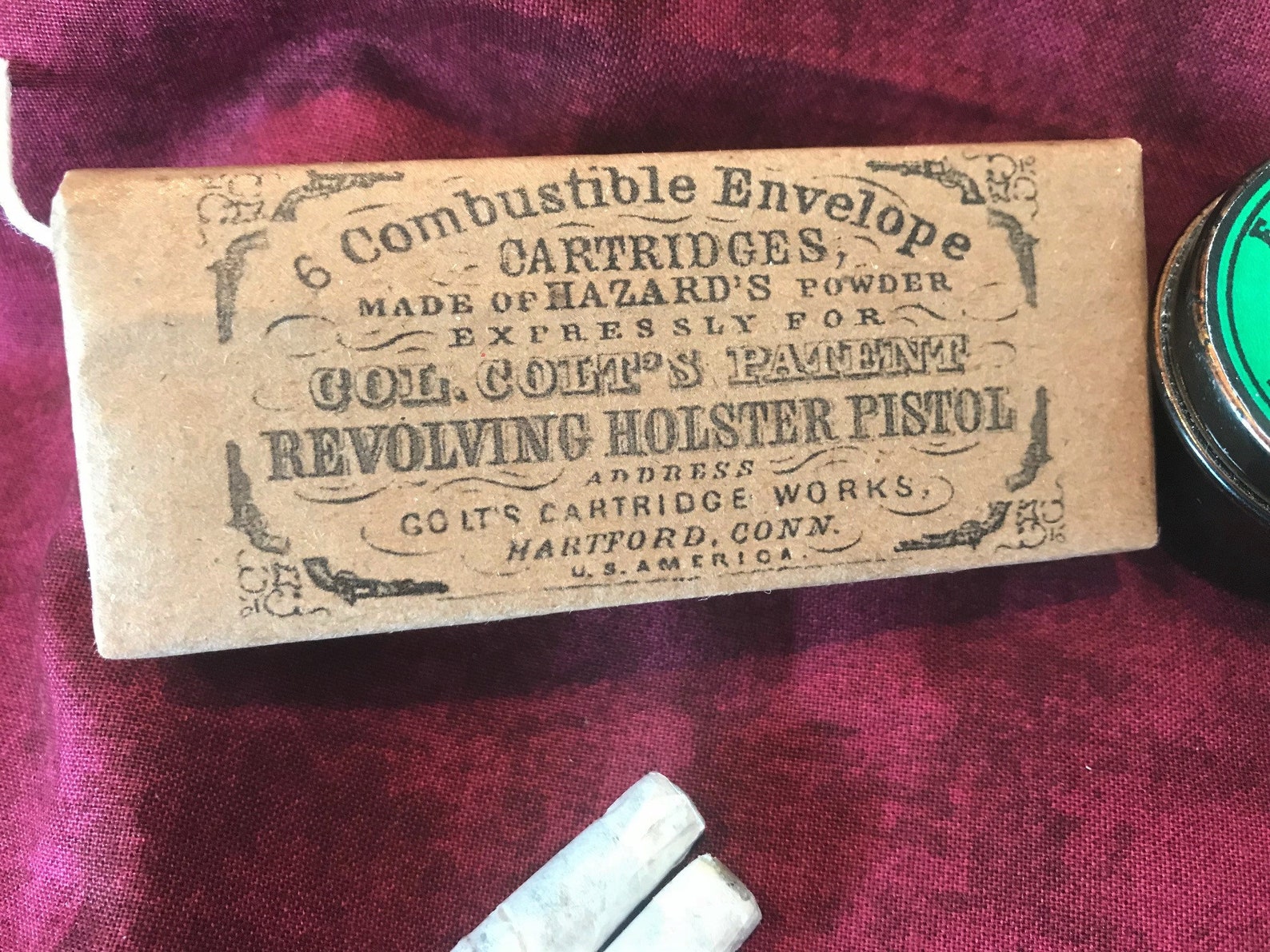 Civil war food labels