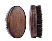 Customize Logo-Vintage Style Boar Bristle Brush For Men Beard Care Brush Hair brush Makeup Grooming