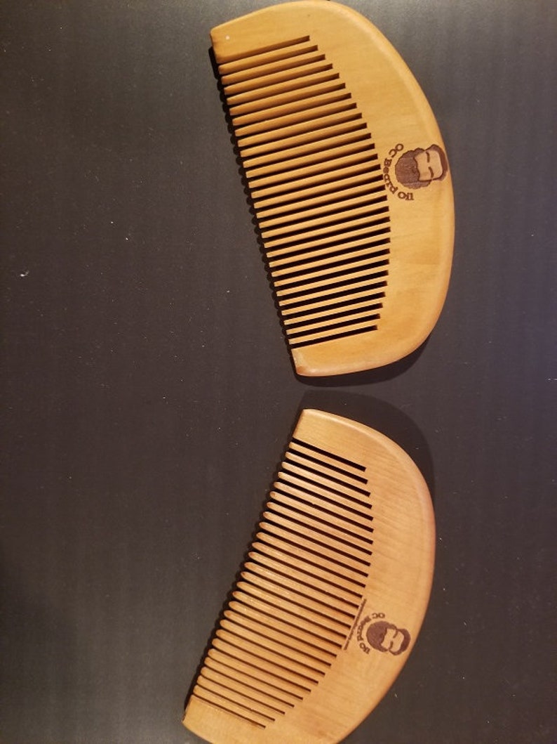 Customize Logo Combs-Handmade Fine Tooth Wood Comb Beard Comb Pocket Size Comb Hair Brush image 4