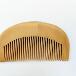 Customize Logo Combs-Handmade Fine Tooth Wood Comb Beard Comb Pocket Size Comb Hair Brush image 3