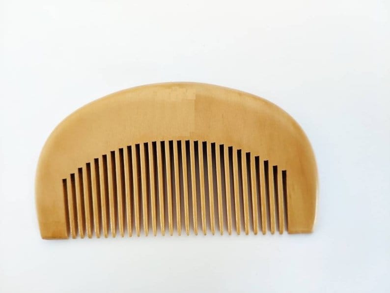 Customize Logo Combs-Handmade Fine Tooth Wood Comb Beard Comb Pocket Size Comb Hair Brush image 3