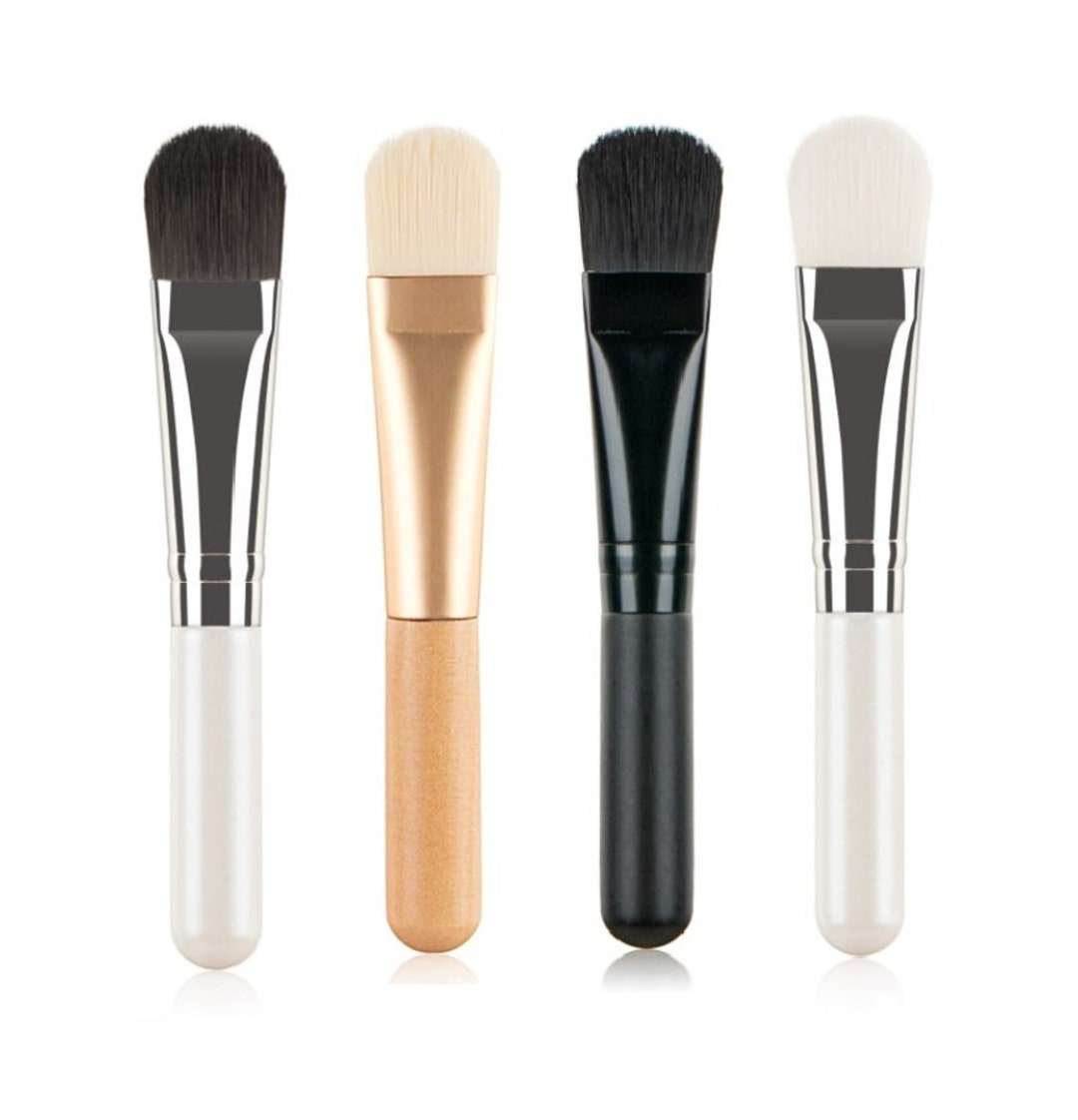 Handmade Face Pack Brush Wood Handle Synthetic Fibre Makeup Etsy