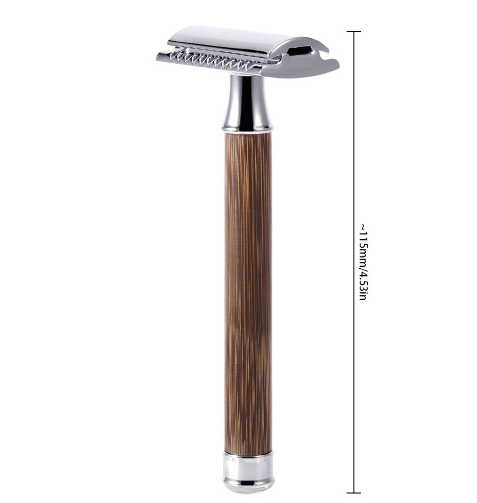 High Quality Handmade Bamboo Wood Handle Razor Old Style Metel Etsy