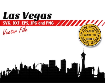 Download Las Vegas Silhouette Etsy