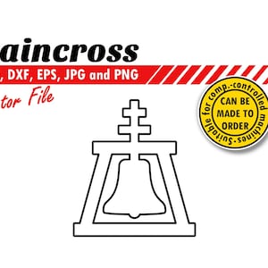 Croix de pluie en blanc avec des lignes noires Svg, Eps, Dxf, Jpg, Png. Symbole Riverside, clipart et fichier de découpe. Cadeau DIY, T-shirt, Décoration d'intérieur, Impression murale