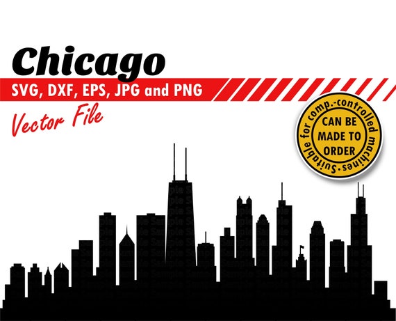 Featured image of post Chicago Skyline Vector Png