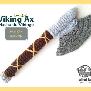 CROCHET* Axe Pattern