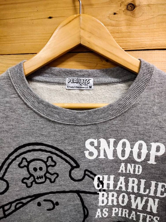 Vintage SNOOPY & CHARLIE Brown as Pirates Cartoon Character
