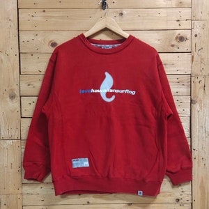 Vintage LAVA SURF hawaiian surfing crewneck sweatshirt size M