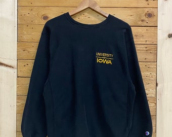 Vintage 90s Champion Reverse Weave Iowa State Crewneck Sweatshirt