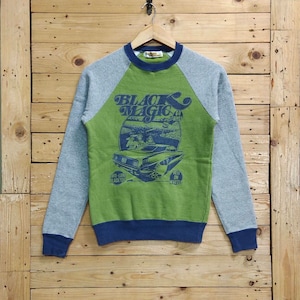 Vintage HYSTERIC GLAMOUR black magic raglan sweatshirt size XS