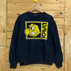 Bluza z okrągłym dekoltem i logo maskotki Dodger IOWA HAWKEYES w rozmiarze L
