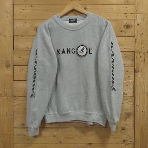 Vintage KANGOL big logo gray sweatshirt size M