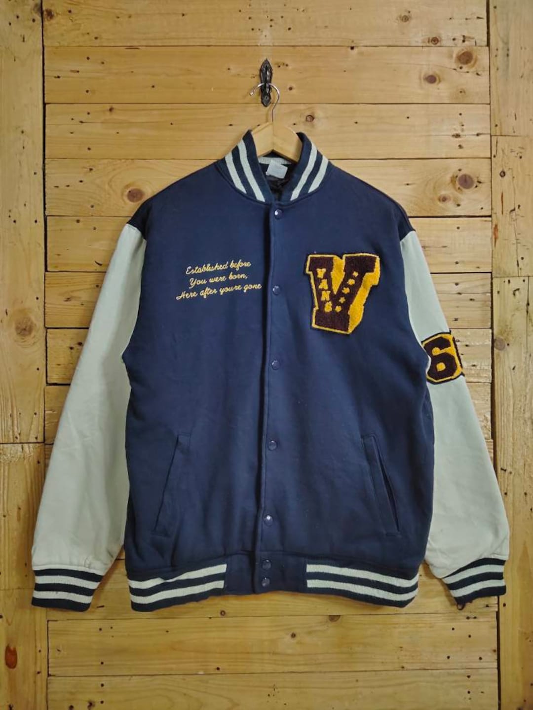 Pretty Little Thing Yellow Racing Varsity Jacket