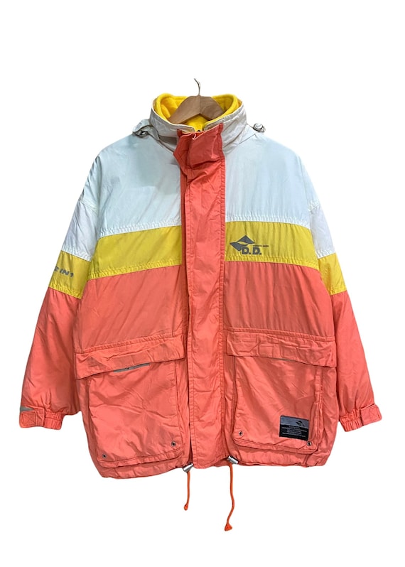 Vintage DESCENTE DECOR 700 2 in 1 Windbreaker Jacket Size L - Etsy