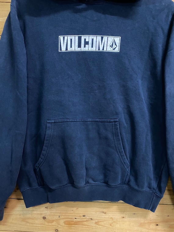 Vintage VOLCOM SKATEBOARD hoodie sweatshirt size … - image 4