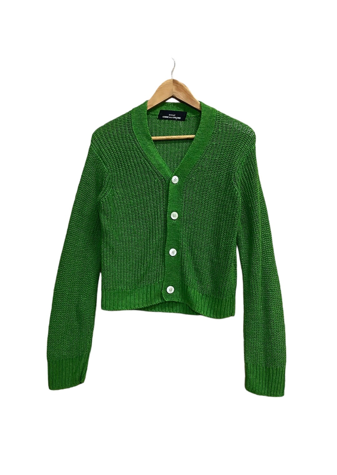 トップス tricot come des garcon cardigan AD1997 Vintage AD1997 COMME Des GARCON Knit Cardigan Size Fits S - Etsy