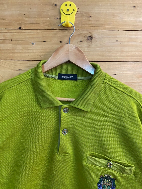 25SS】Handmade Embroidery Polo Shirt / Col：BLU ネイビー系