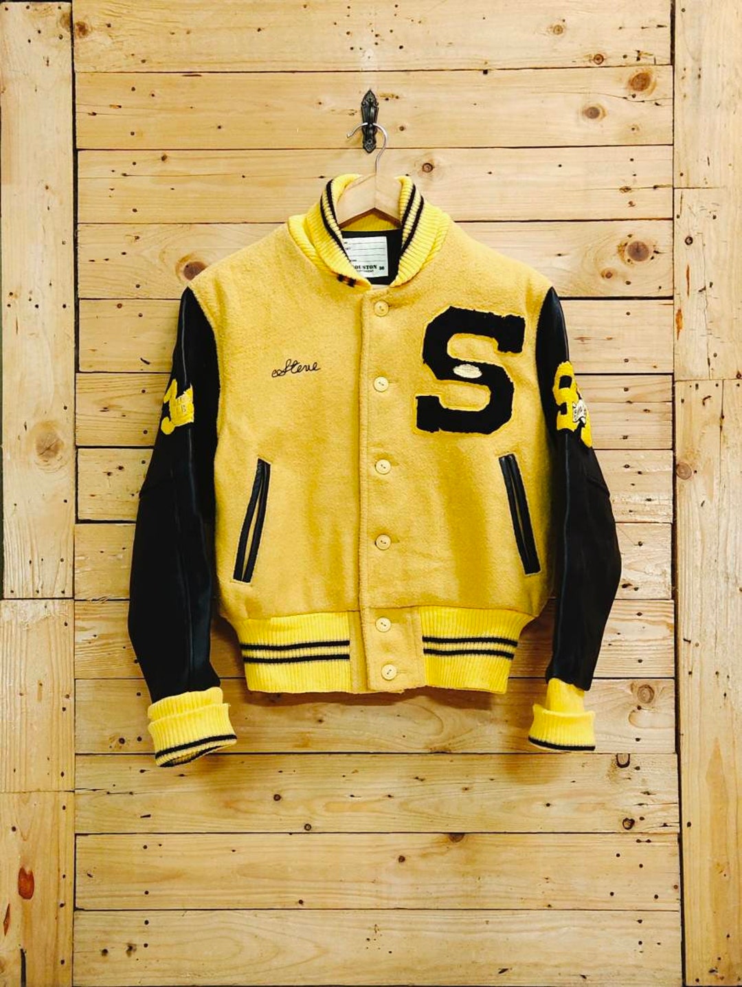 Vintage HOUSTON SPORTSWEAR Baseball Stadium Varsity Jacket Vintage HOUSTON SPORTSWEAR Baseball Stadium Varsity Jacket