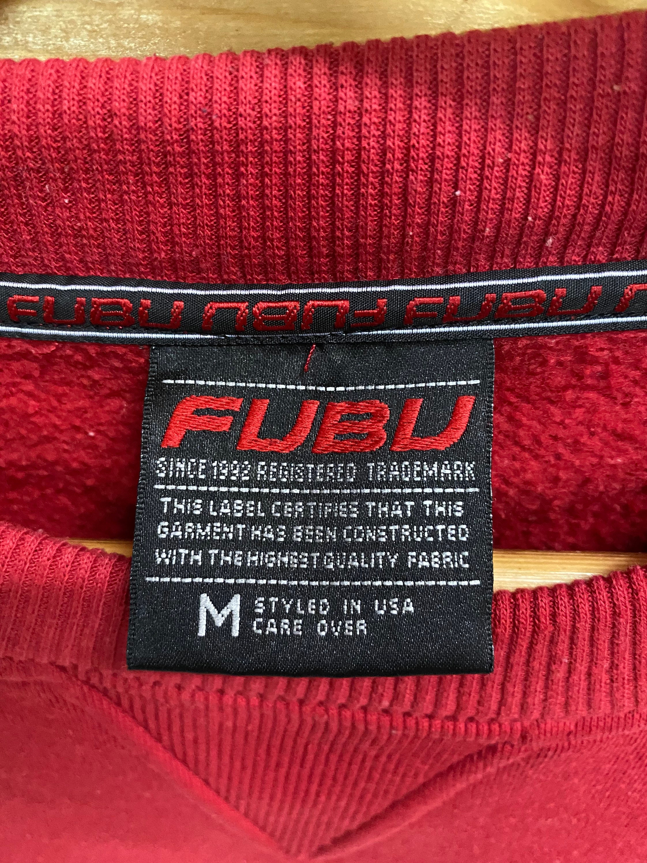 Vintage FUBU League 05 Embroidery Patch Ringer Sweatshirt Size - Etsy