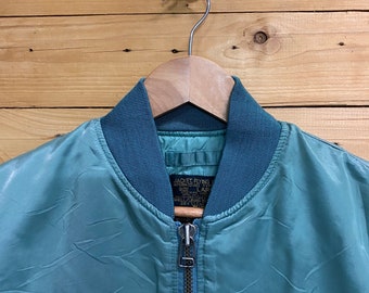 Vintage Usaf Westop Industries Inc. MA-1 Flight Bomber Jacket Size