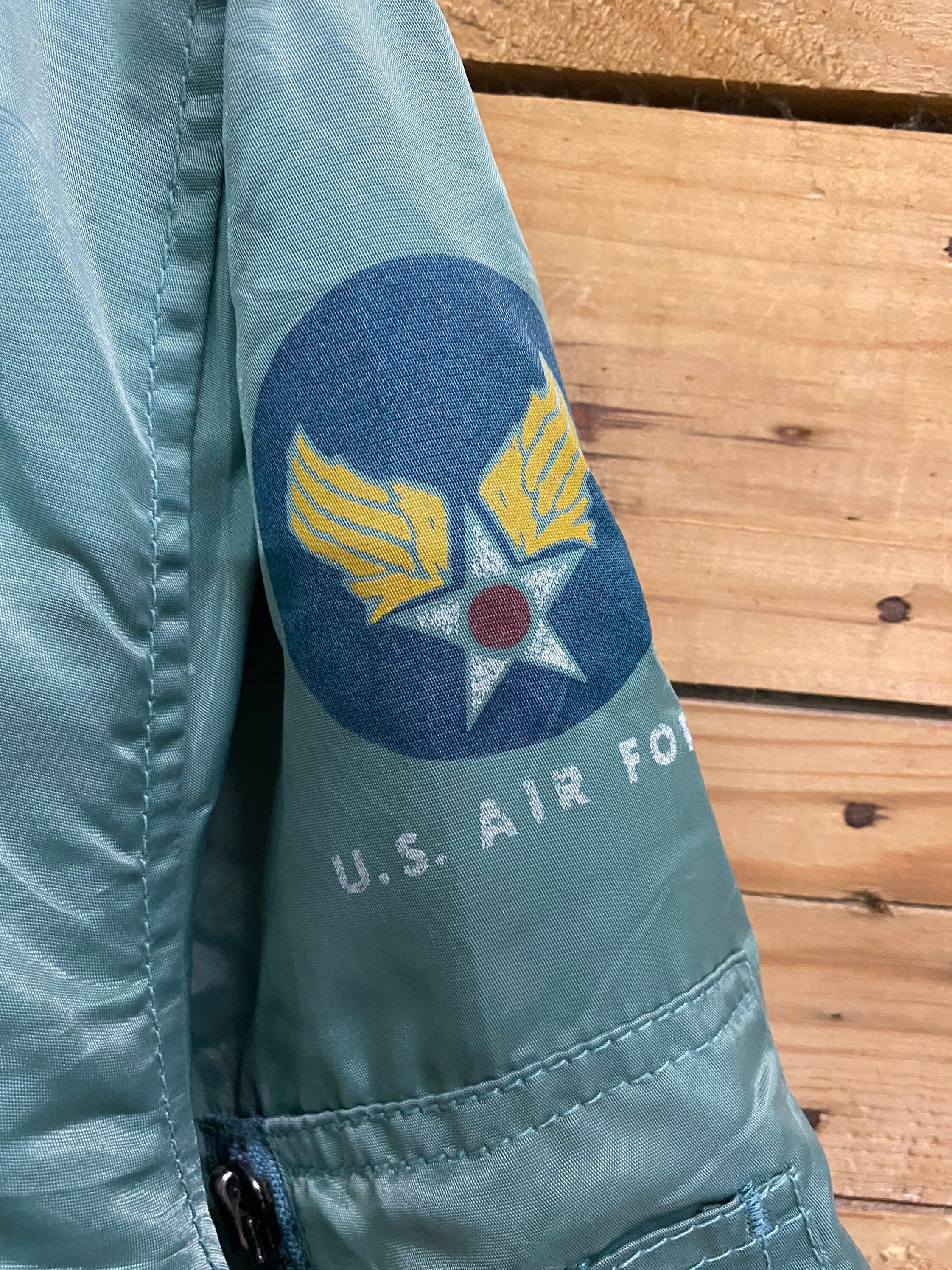 Vintage Usaf Westop Industries Inc. MA-1 Flight Bomber Jacket Size