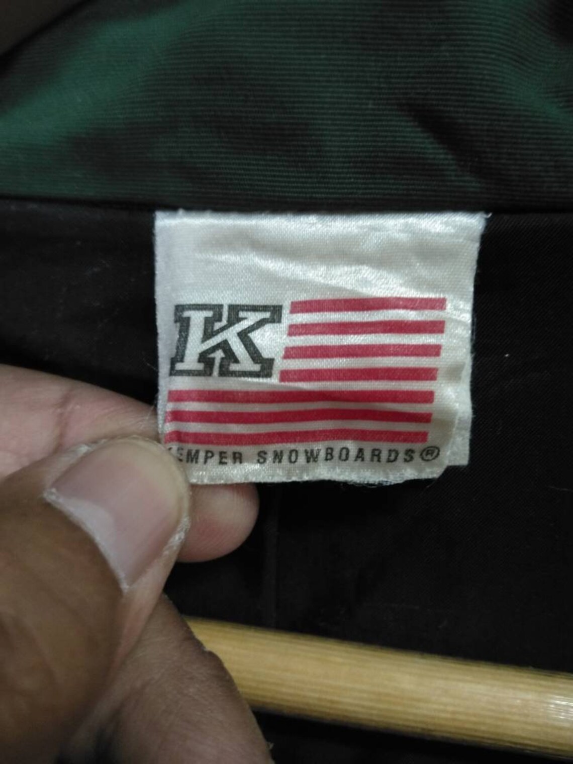 Vintage KEMPER SNOWBOARDS Colorblock Embroidery Small Logo Etsy