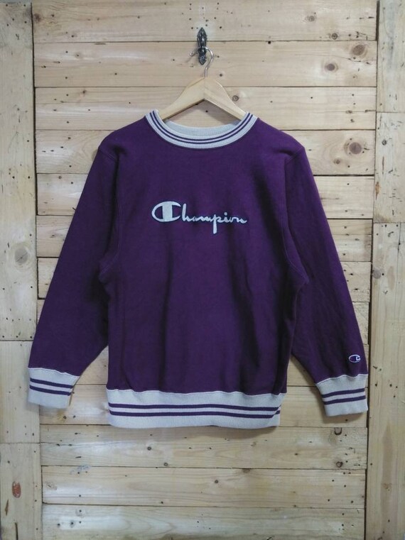 lavender champion crewneck