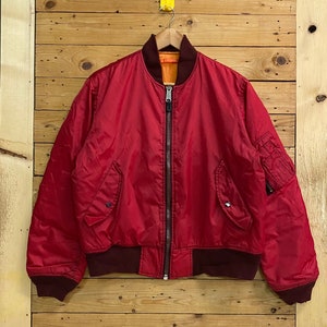 westcoastchoppers MA1ジャケット Rare! Vintage Type MA-1 Westop Industries Flight Bomber