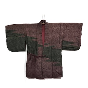 Vintage japanese hanten haori cardigan jacket kimono jacket size L