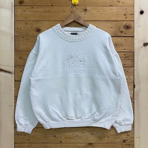Vintage souvenir AUSTRALIA embroidery koala bear crewneck sweatshirt size fits L