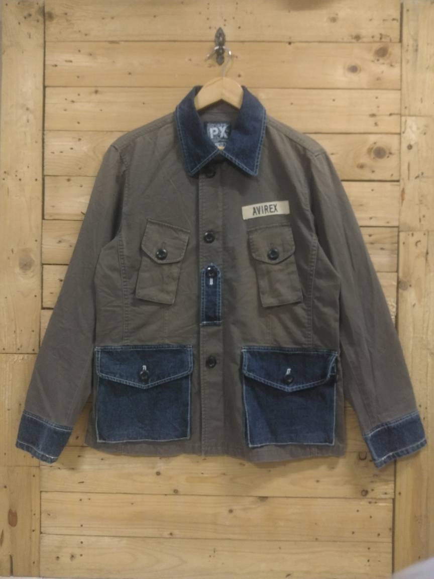 Vintage AVIREX PX Military Jacket Styles Size M - Etsy