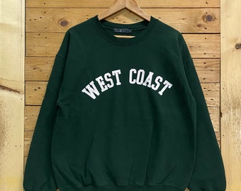 Missguided west coast sweatshirt hotsell