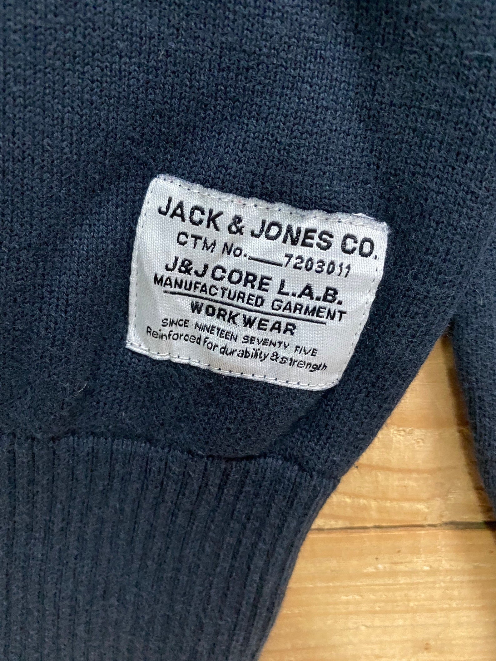 Vintage JACK & JONES: core workwear LAB spellout crewneck | Etsy
