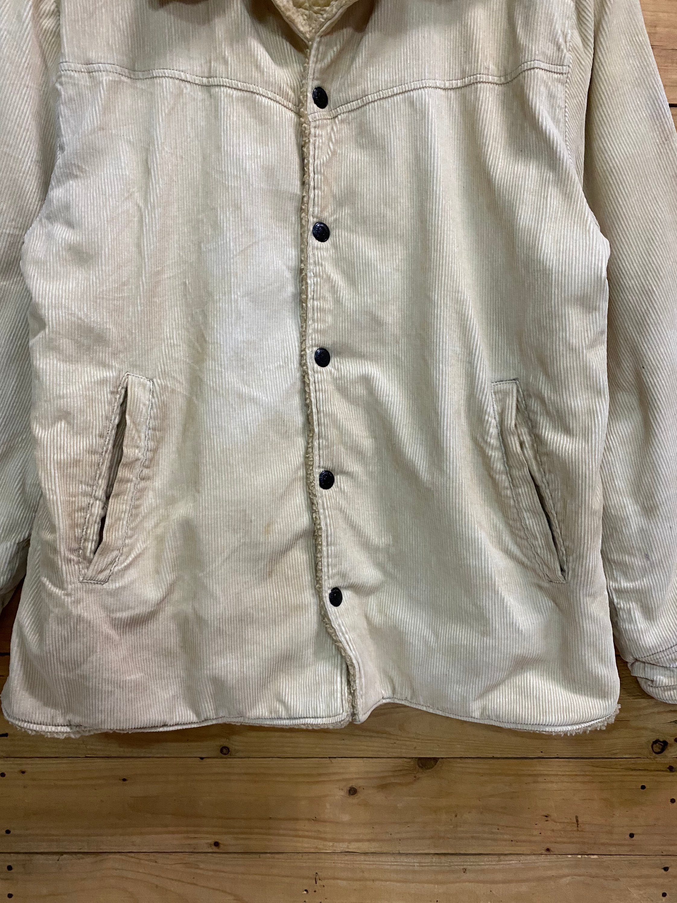 ジャケット・アウター Sugarcane Toyo Enterprise Reversible 90s Vintage SUGAR CANE by Toyo Enterprise Snap Button Corduroy Jacket
