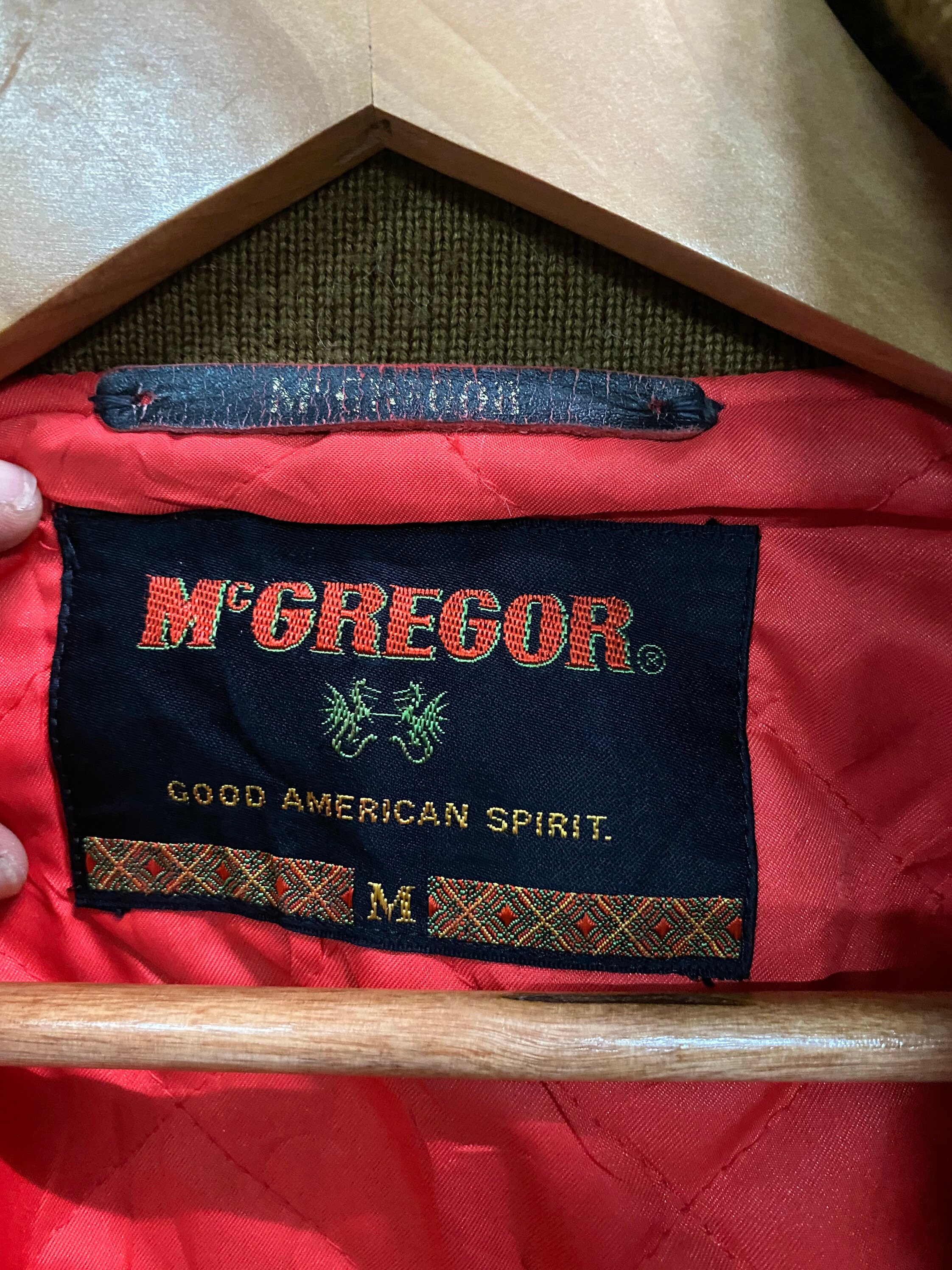 Vintage 80s Mcgregor Varsity Jacket Size M | Etsy