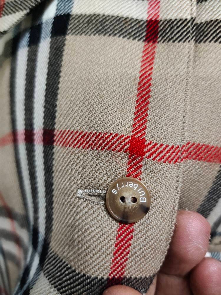 Vintage BURBERRY'S nova check woman's button up shirts | Etsy