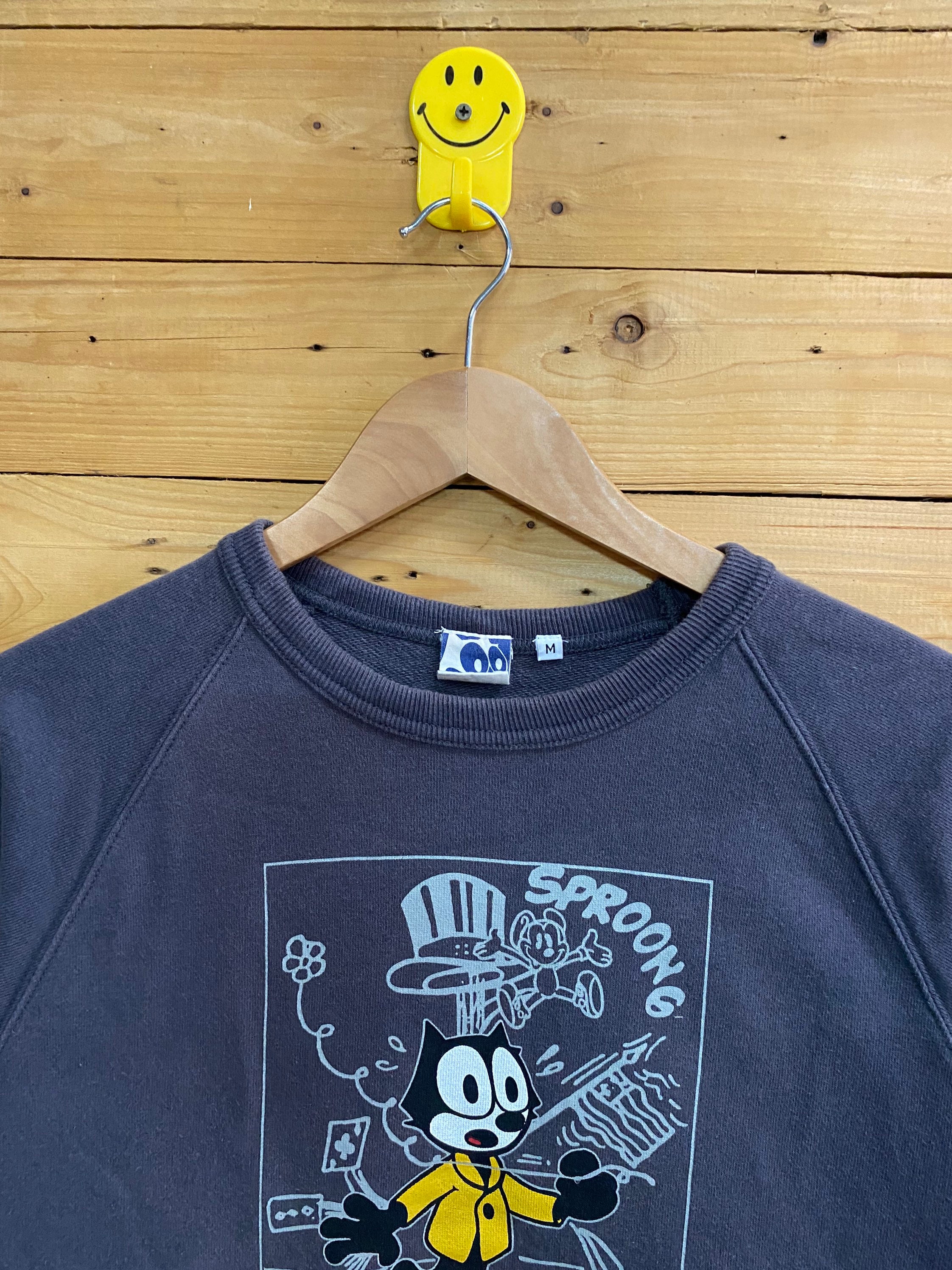 Vintage FELIX the CATS Crewneck Sweatshirt Size M - Etsy