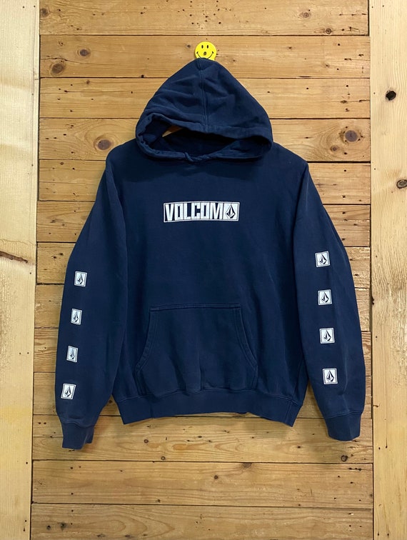 Vintage VOLCOM SKATEBOARD hoodie sweatshirt size … - image 1