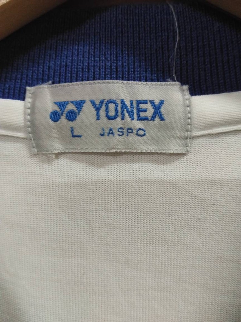 Vintage YONEX abstract polo tee size L fit M