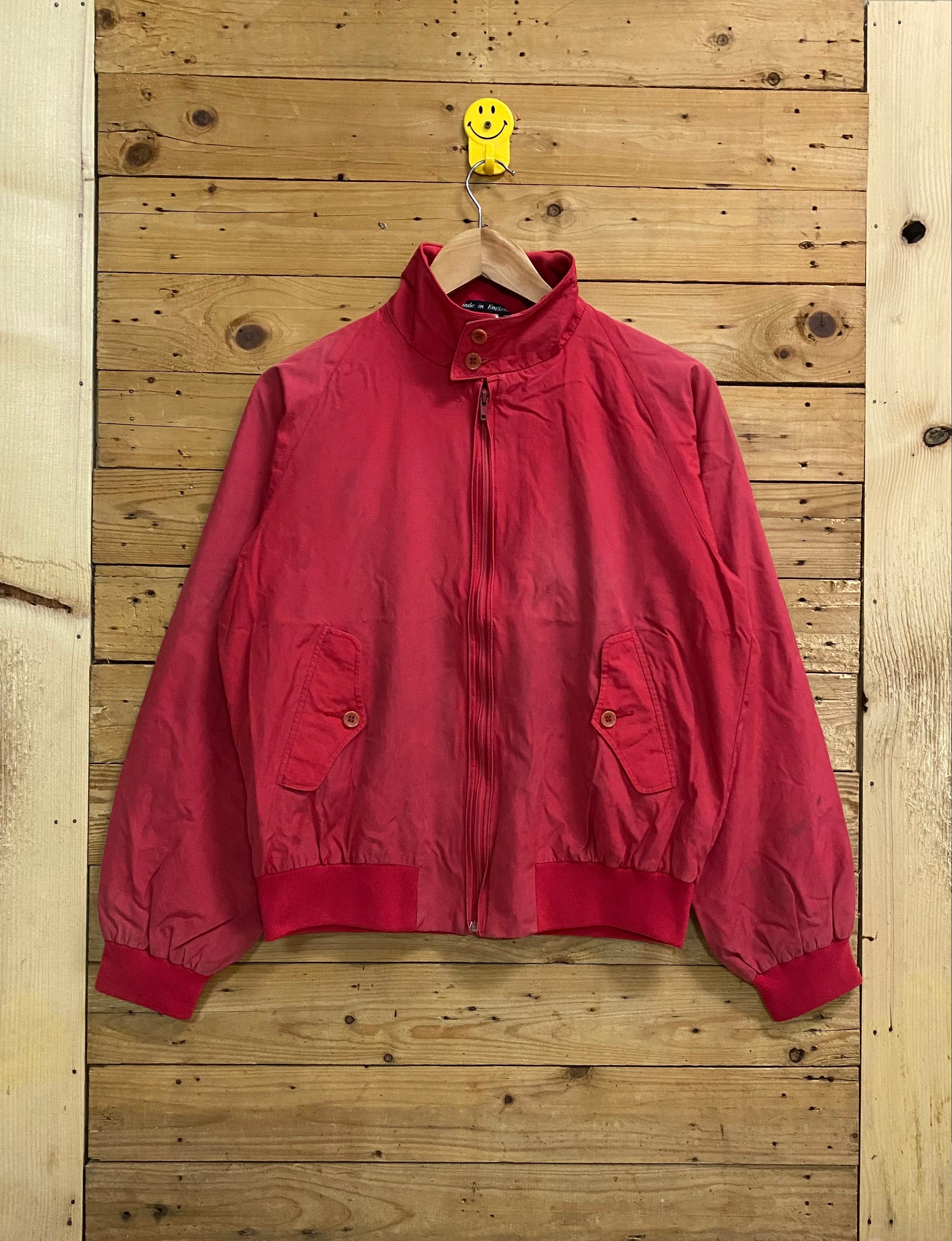Vintage Sun Faded BARACUTA G9 Harrington Jacket Made in Vintage Sun Faded BARACUTA G9 Harrington Jacket Made in
