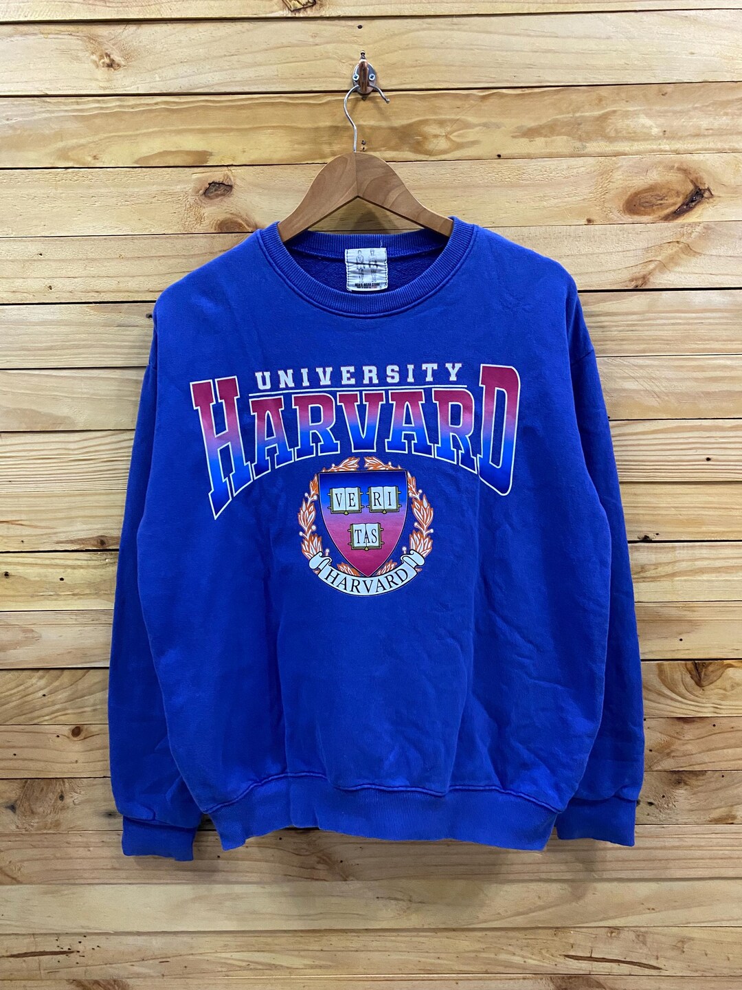 Harvard University Logo Bicolore Est 1636 Sweat à Capuche