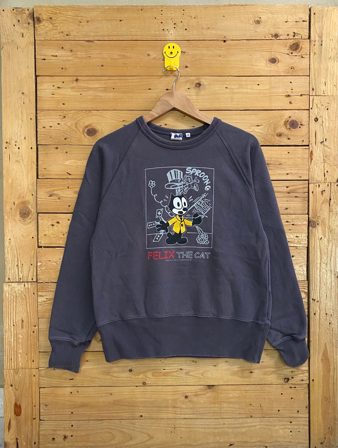 Vintage FELIX the CATS Crewneck Sweatshirt Size M - Etsy