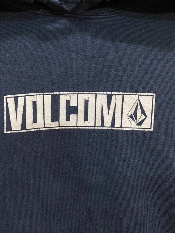 Vintage VOLCOM SKATEBOARD hoodie sweatshirt size … - image 5