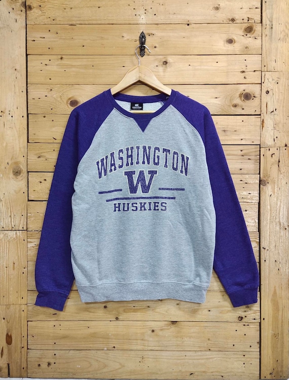 Vintage UNIVERSITY of WASHINGTON HUSKIES raglan sw