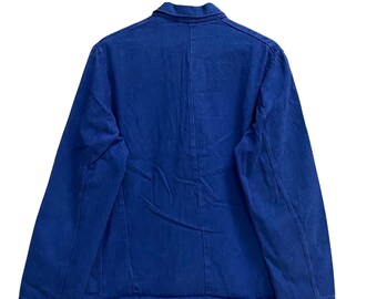 Vintage 60s 70s FORGLOS French Workwear Jacket Size Fits M