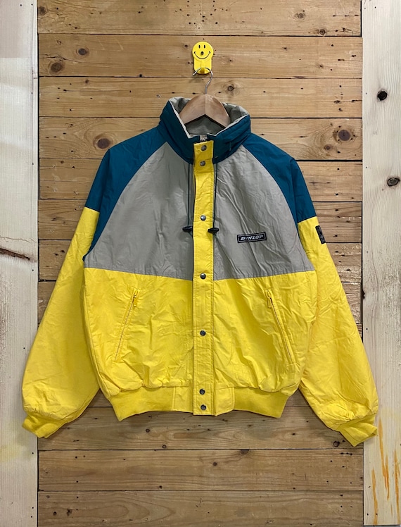 Vintage DUNLOP Gore-tex Colorblock Skiing Jacket Size L Fits M - Etsy